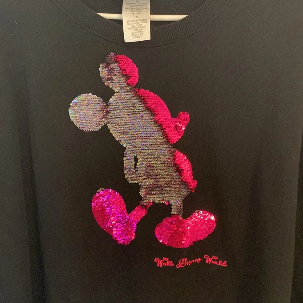 Walt Disney World Flip Sequin Mickey Sweatshirt - Picture 3 of 4
